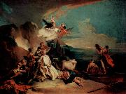 Giovanni Battista Tiepolo Der Raub der Europa oil painting